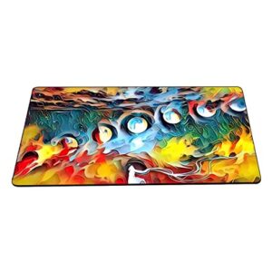 Enhance Your TCG Experience with Stunning Artistic Design Playmat - MTG CCG OCG Trading Card Game Mat by Inked Playmats. Art Painting on Gaming Play Mat 303