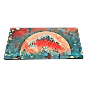 Enhance Your TCG Experience with Stunning Artistic Design Playmat - MTG CCG OCG Trading Card Game Mat by Inked Playmats. Art Painting on Gaming Play Mat 298