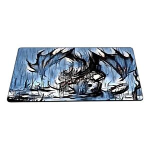 enhance your tcg experience with stunning artistic design playmat - mtg ccg ocg trading card game mat by inked playmats. art painting on gaming play mat 252