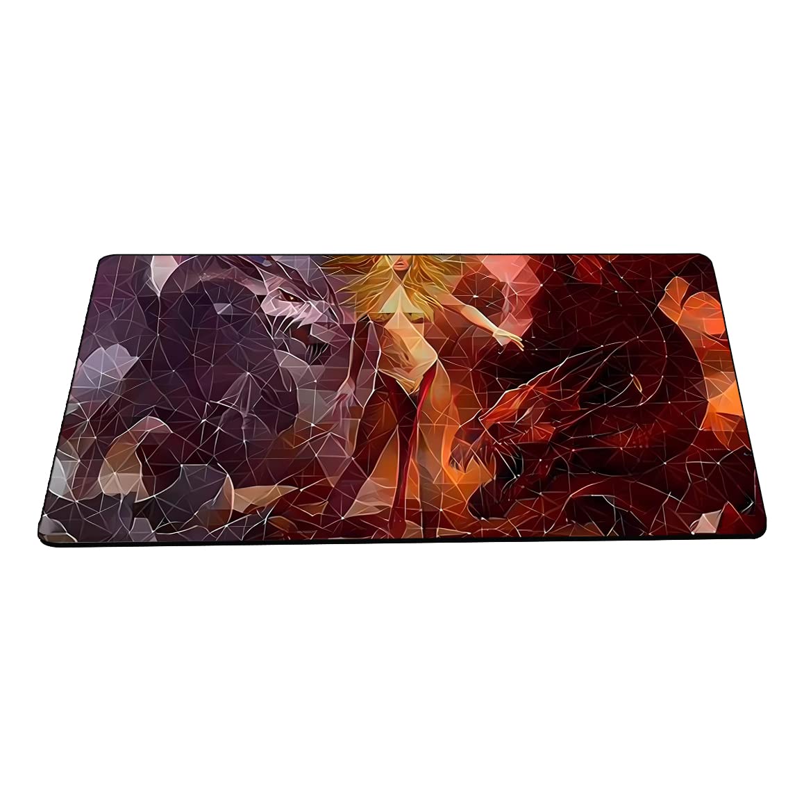 Enhance Your TCG Experience with Stunning Artistic Design Playmat - MTG CCG OCG Trading Card Game Mat by Inked Playmats. Art Painting on Gaming Play Mat 154