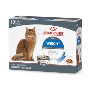 Royal Canin Feline Weight Care Thin Slices in Gravy Canned Adult Wet Cat Food, 3 oz can (12-count)