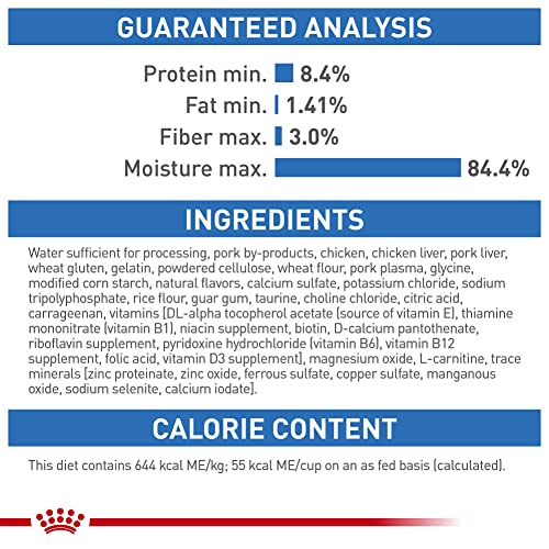 Royal Canin Feline Weight Care Thin Slices in Gravy Canned Adult Wet Cat Food, 3 oz can (12-count)