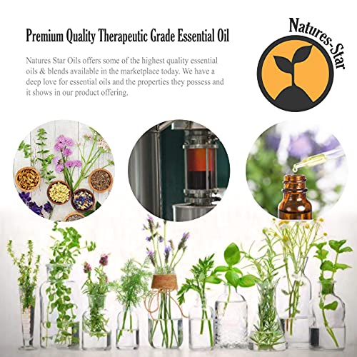 Natures-Star 16oz - Bulk Size Peppermint Essential Oil (16 Ounce Total) - Therapeutic Grade Essential Oil - Therapeutic Grade Peppermint Oil for Diffuser - Mint Essential Oil for Candle Making