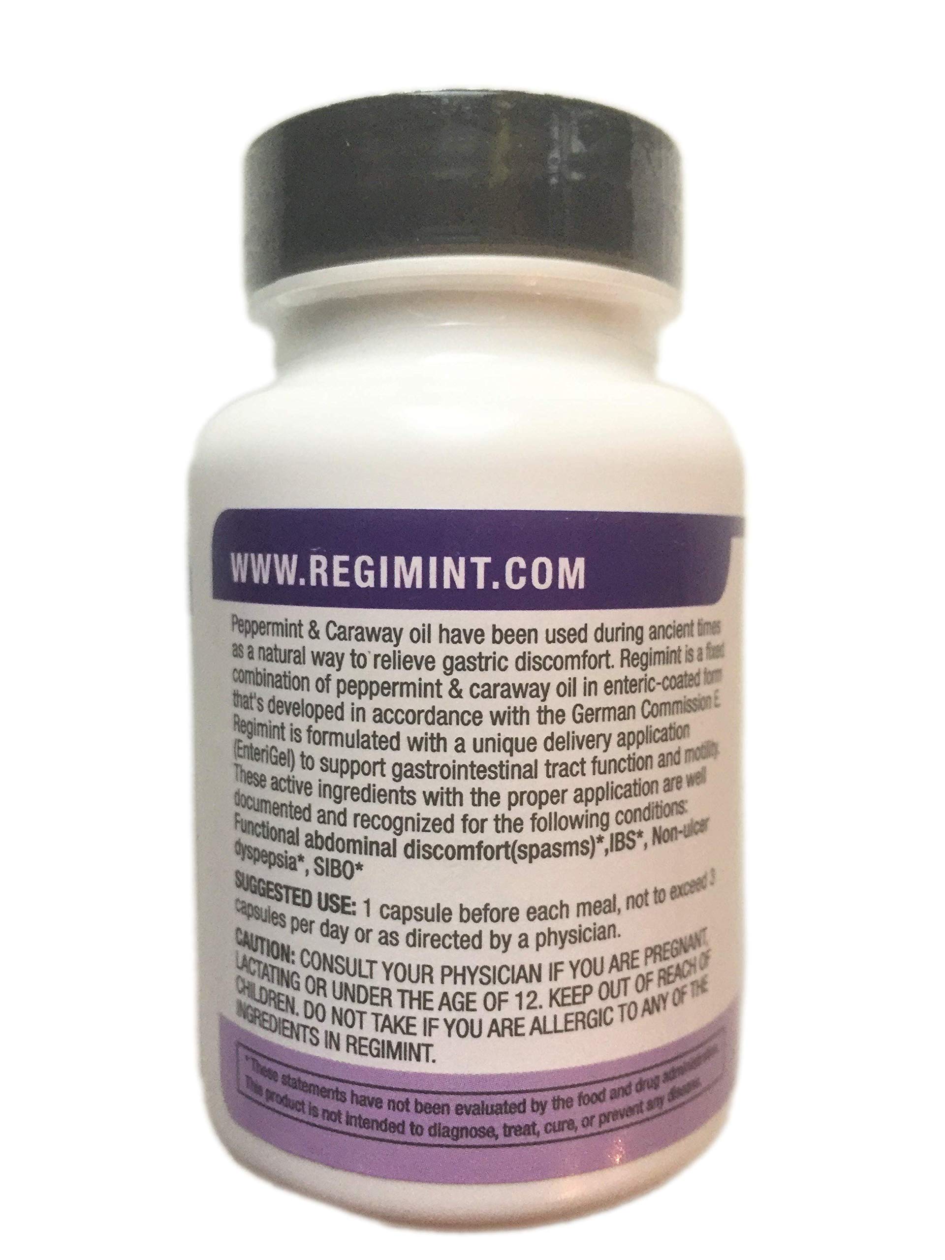 REGIMINT: Peppermint Oil Capsule plus caraway oil enteric-coated for IBS