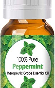 Diffuse Essential Oils 10ml - Pure Peppermint Essential Oil - 0.33 oz