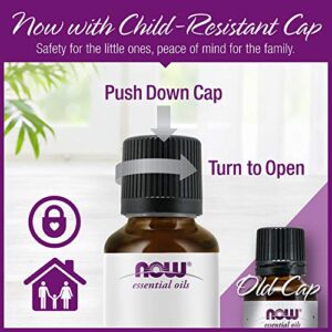 NOW Essential Oils, Peppermint Oil, Invigorating Aromatherapy Scent, Steam Distilled, 100% Pure, Vegan, Child Resistant Cap, 16-Ounce