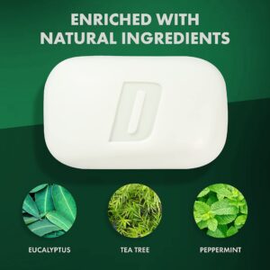 Defense Soap All Natural Peppermint Bar Soap for Men | Made by Wrestlers with Tea Tree Oil & Eucalyptus Oil to Promote Healthy Skin