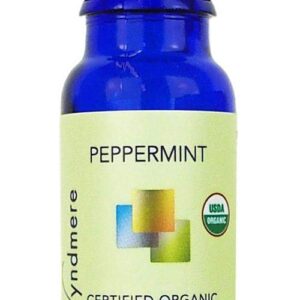 Wyndmere Essential Oils - Certified Organic Peppermint Essential Oil - 10ml - 100% Pure Therapeutic Quality - Made in USA