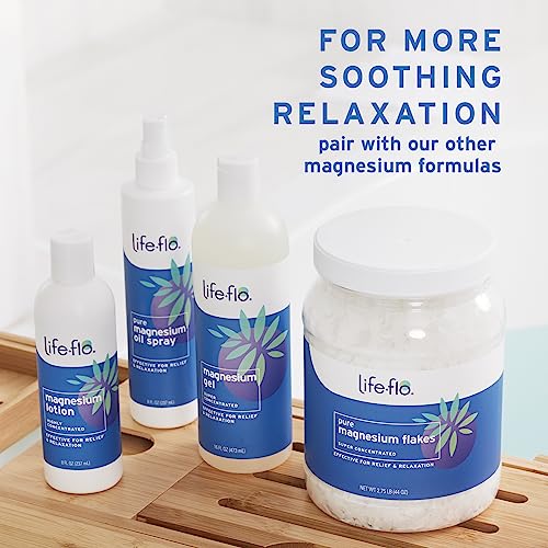 Life-flo Magnesium Oil Sport Spray, with Magnesium Chloride from The Zechstein Seabed Plus Arnica, Calms and Refreshes Muscles and Joints After Exercise, 60-Day Guarantee, Not Tested on Animals, 8oz