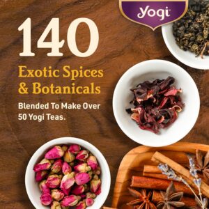 Yogi Tea - Egyptian Licorice Mint Tea (6 Pack) - Warming and Naturally Spicy Sweet - Caffeine Free - 96 Organic Herbal Tea Bags