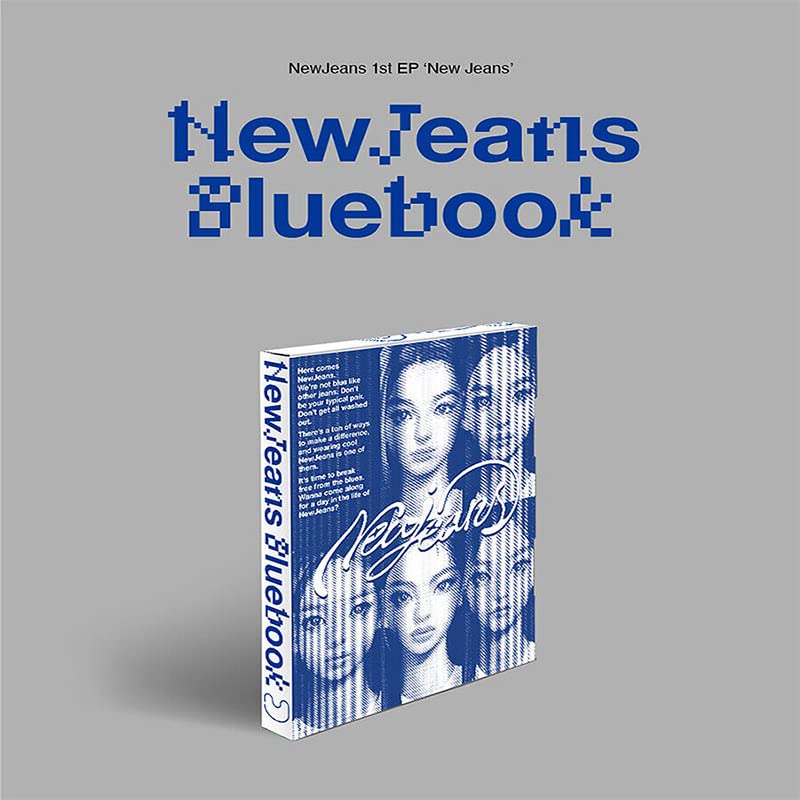 ( Blue Book Version ) NEWJEANS NEW JEANS 1st EP Album ( NEWJEANS Ver. ) K-POP SEALED