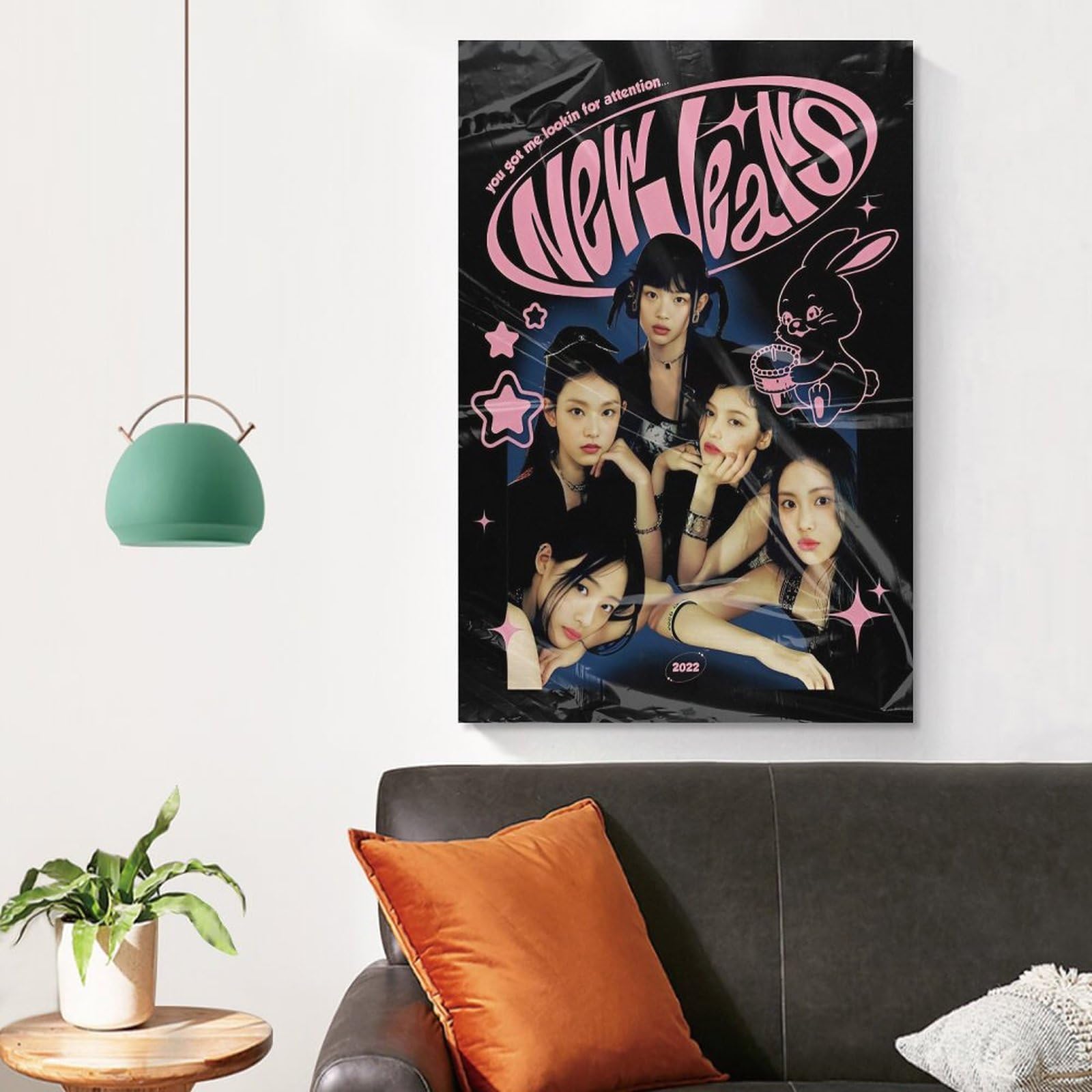 WipaLa Star Movie Album Music Poster Canvas Aesthetics Decor Picture Painting for Room Decoration Living Room Wall Korean New Band Jeans Posters Gift Unframed 08x12inch(20x30cm)