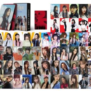 YFAIYJ 6 Boxes/330Pcs NewJeans Photocards KPOP New Jeans Merchandise Lomo Card Set Gift