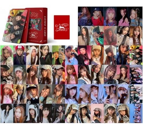 YFAIYJ 6 Boxes/330Pcs NewJeans Photocards KPOP New Jeans Merchandise Lomo Card Set Gift