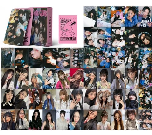 YFAIYJ 6 Boxes/330Pcs NewJeans Photocards KPOP New Jeans Merchandise Lomo Card Set Gift