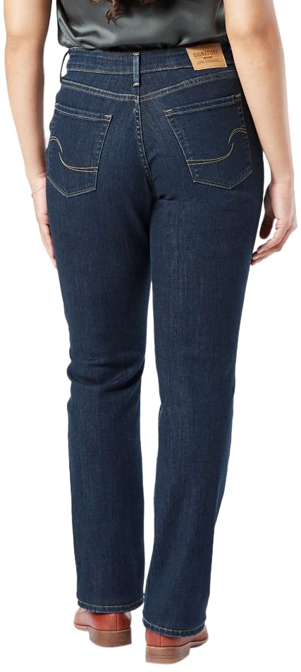 Signature by Levi Strauss & Co. Gold Women's Modern Straight Jeans (Available in Plus Size), (New) Angel Island, 12 Short