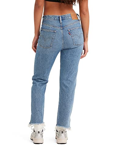 Levi's Women's Premium 501 Crop Jeans, (New) Face It, 27