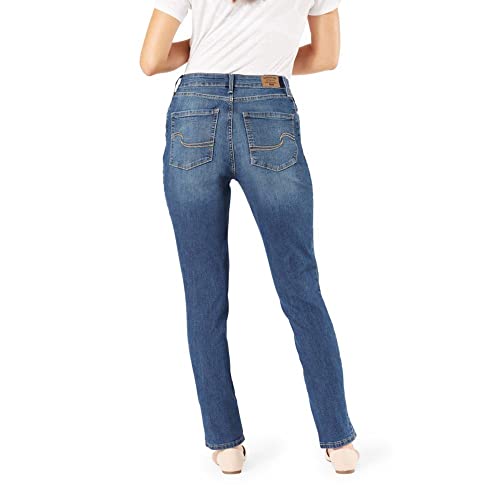 Signature by Levi Strauss & Co. Gold Women's Straight Jeans Pants (Available in Plus Size), -Cape Town, 28 L