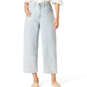 Signature by Levi Strauss & Co. Gold Women's Heritage High-Rise Loose Crop Stylized Jeans (Available in Plus Size), (New) Sonoran Oasis, 10