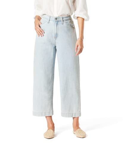 Signature by Levi Strauss & Co. Gold Women's Heritage High-Rise Loose Crop Stylized Jeans (Available in Plus Size), (New) Sonoran Oasis, 10