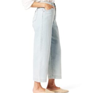 Signature by Levi Strauss & Co. Gold Women's Heritage High-Rise Loose Crop Stylized Jeans (Available in Plus Size), (New) Sonoran Oasis, 10