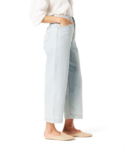 Signature by Levi Strauss & Co. Gold Women's Heritage High-Rise Loose Crop Stylized Jeans (Available in Plus Size), (New) Sonoran Oasis, 10