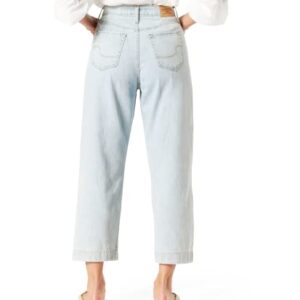 Signature by Levi Strauss & Co. Gold Women's Heritage High-Rise Loose Crop Stylized Jeans (Available in Plus Size), (New) Sonoran Oasis, 10