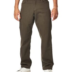 Carhartt mens Rugged Flex Rigby Five Pocket Pant Jeans, Dark Coffee, 36W x 34L US