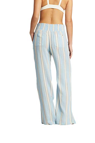 Billabong womens New Waves Stripe Pants, Clear Sky, Medium US