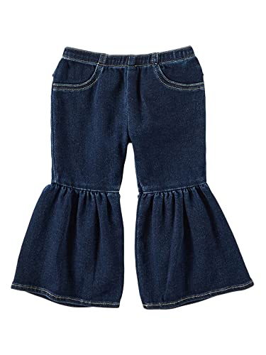 Wrangler Baby Girl's Flare Jean, Lacey, 0-3 Months