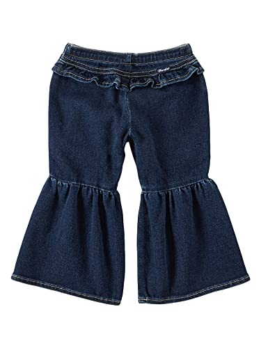 Wrangler Baby Girl's Flare Jean, Lacey, 0-3 Months