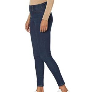 Amazon Essentials Women's Pull-On Knit Jegging (Available in Plus Size), Dark Wash, Large