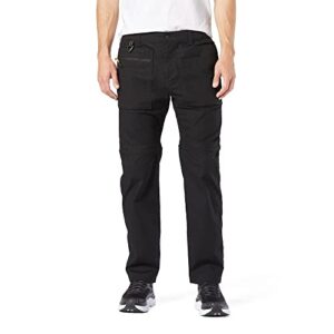 Signature by Levi Strauss & Co. Gold Men's Outdoors Convertible Hiking Pant (Available in Big & Tall), (New) Raven , 34Wx34L