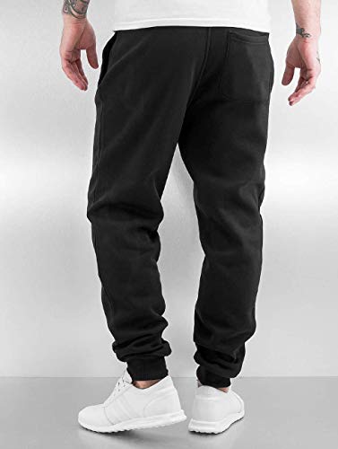 Southpole Men's Basic Active Fleece Jogger Pants-Regular and Big & Tall Sizes, BK, M