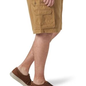 Lee mens Big & Tall Dungarees New Belted Wyoming Cargo Shorts, Bourbon, 44 US