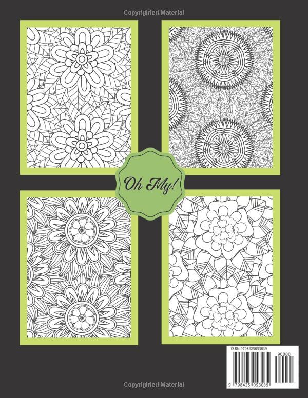 Pass The Time While Recovering From My Boob Job Coloring Book: Relaxing Pattern Coloring Book Medical Patients Gift Idea To Help Unwind And De-stress