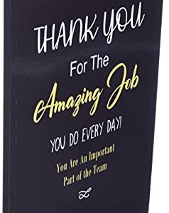 Thank You for The Amazing Job You Do Every Day! - You Are an Important Part of The Team: Appreciation Gifts for Employees - Staff Members - Coworkers ... - Journal (Employee Recognition Gifts)