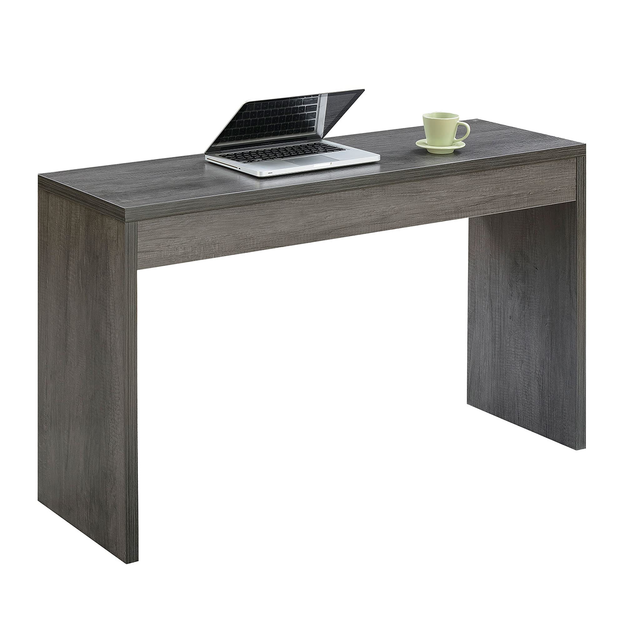 Convenience Concepts Northfield Hall Console Desk Table, 48"L x 15.5"W x 28"H, Weathered Gray