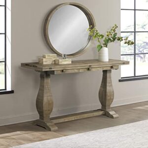 Martin Svensson Home Napa Flip Top Sofa Console Table, Reclaimed Natural