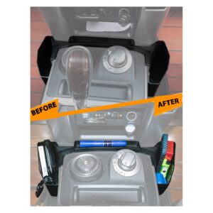 Carwiner Gear Shift Center Console Organizer Storage Tray Compatible with Toyota 4Runner 2010-2021 2022 2023 Interior Accessory Holder Box