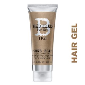 Bed Head B For Men Power Play Firm Finish Gel by TIGI for Men - 6.76 oz Gel