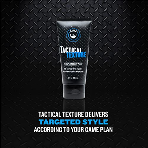 GIBS Grooming Tactical Texture Texturizing Fiber Paste, 3 Fl Oz