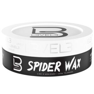 L3 Level 3 Spider Wax - Long Lasting and Strong Hold Improve your Hair Volume and Texture - Level Three Hair Wax for Men (150 ML, Spider Wax)