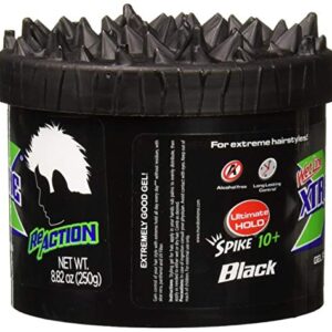 Wet Line Xtreme Reaction Black Ultimate Hold Gel, 8.8 Ounce