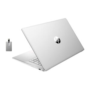 hp 17.3" fhd home & business laptop, intel core i5-1155g7 processor, 32gb ram, 1tb pcie ssd, intel iris xe graphics, wi-fi, bluetooth, hdmi, win 11, silver, (renewed)