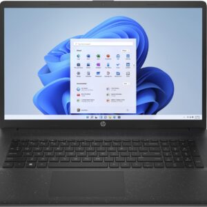 HP 17.3" Flagship HD+ Business Laptop, AMD Athlon Gold 7220U (Up to 3.7GHz), 8GB DDR4 RAM, 512GB PCIe SSD, Full-Size Keyboard, Wi-Fi, Webcam, Fast Charge, Windows 11, Black w/GM Accessory