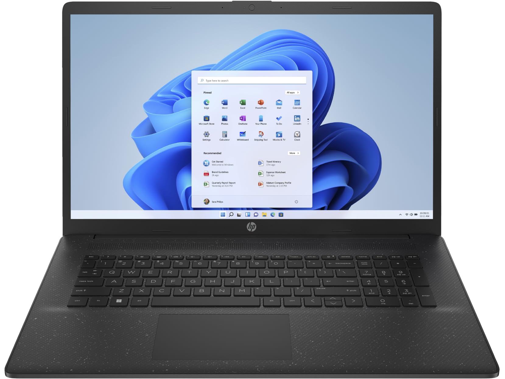 HP 17.3" Flagship HD+ Business Laptop, AMD Athlon Gold 7220U (Up to 3.7GHz), 8GB DDR4 RAM, 512GB PCIe SSD, Full-Size Keyboard, Wi-Fi, Webcam, Fast Charge, Windows 11, Black w/GM Accessory