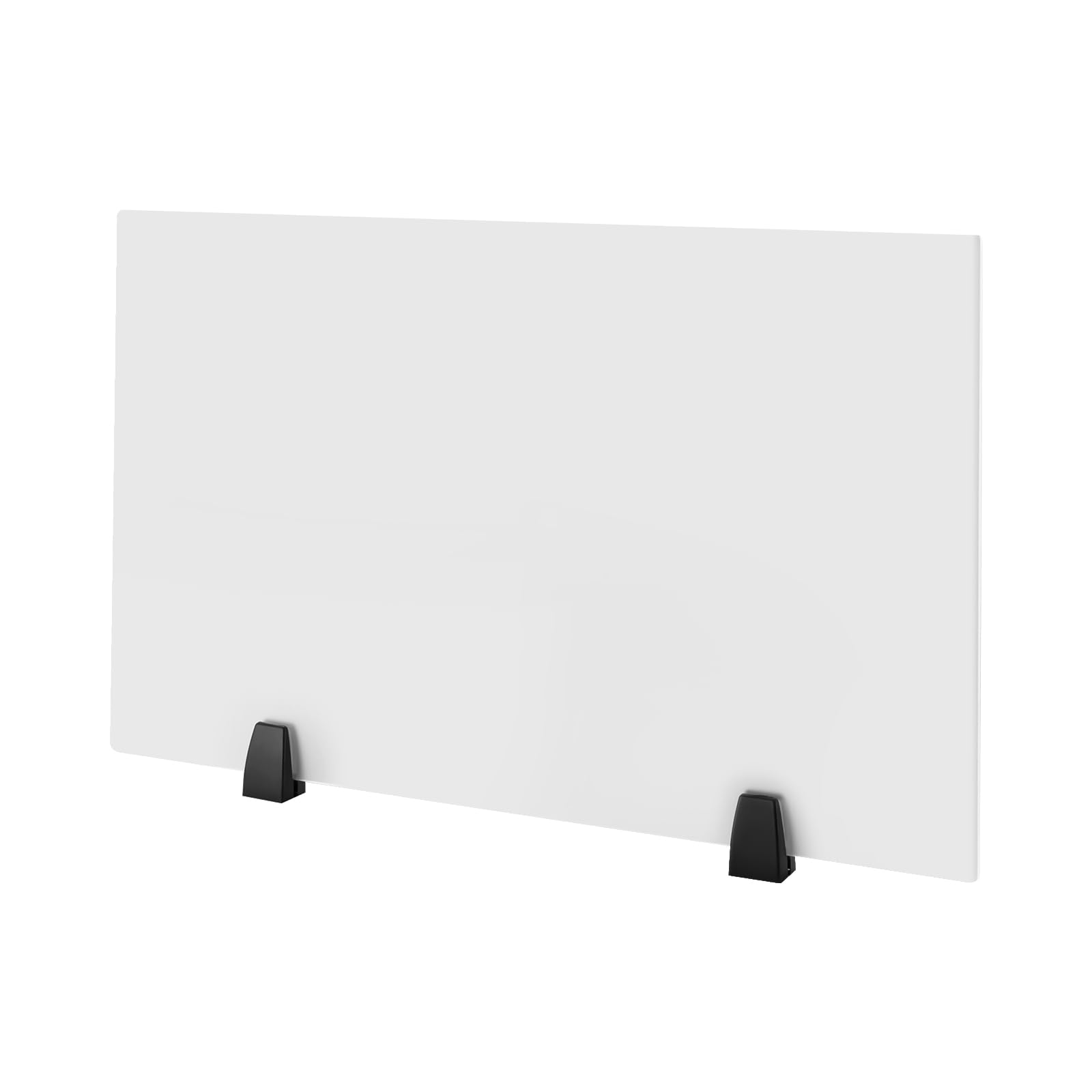 2 Pcs Frosted Clamp-on Privacy Boards, Acrylic Desk Dividers, Classroom Privacy Shields for Student Desks, Test Dividers, Soundproof Desktop Privacy Panel,for School Class Home, 30"x 18"