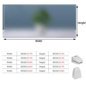 Classroom Office Privacy Desk Dividers, Portable Tabletop Partition Screens Panels for Enhance Workspace Isolation, Desktop Shield Guard Frosted Translucent (Size : 60CMx40CM/23.6INx15.7IN)