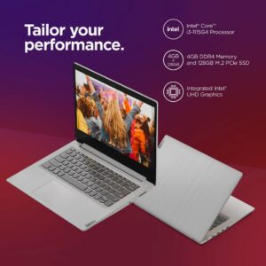 12GB RAM | 256GB SSD Lenovo 2023 Newest Ideapad 3i Laptop, 14 Inch FHD Display, Intel Core i3-1115G4 Processor, Intel UHD Graphics, Wi-Fi 6, Bluetooth, Windows 11 Home in S Mode